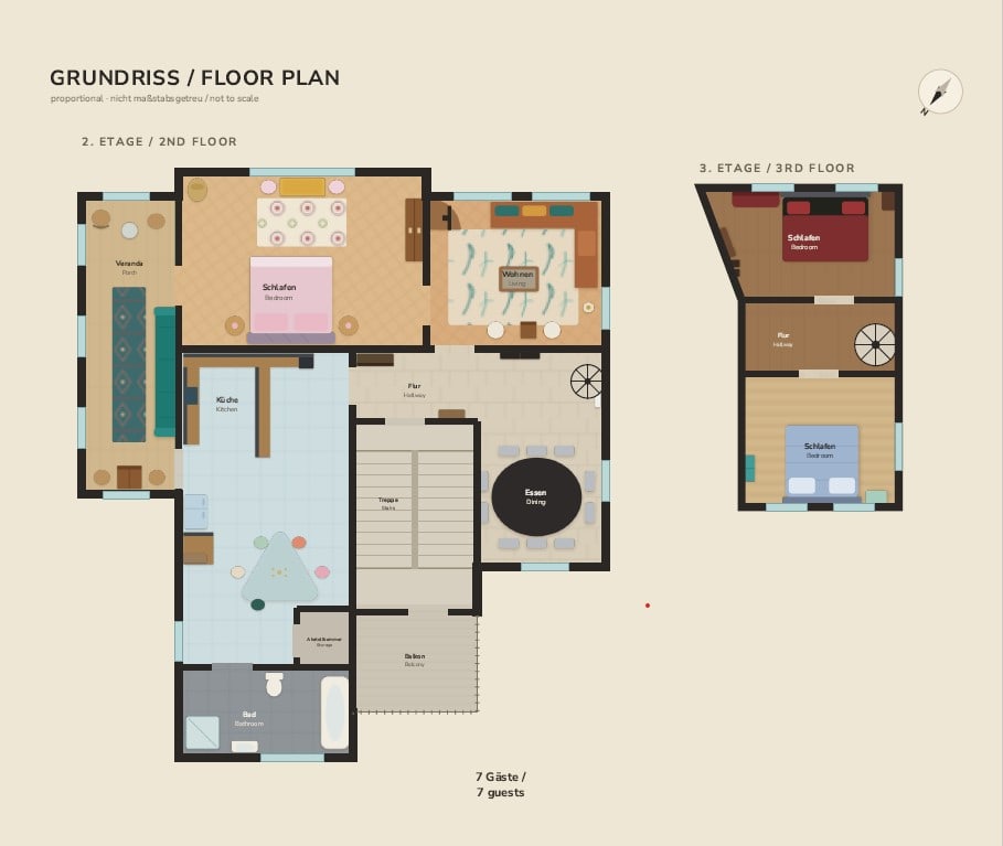 Design-Apartment in der Sternkopf-Engel-Villa (Bild 5 von 39)