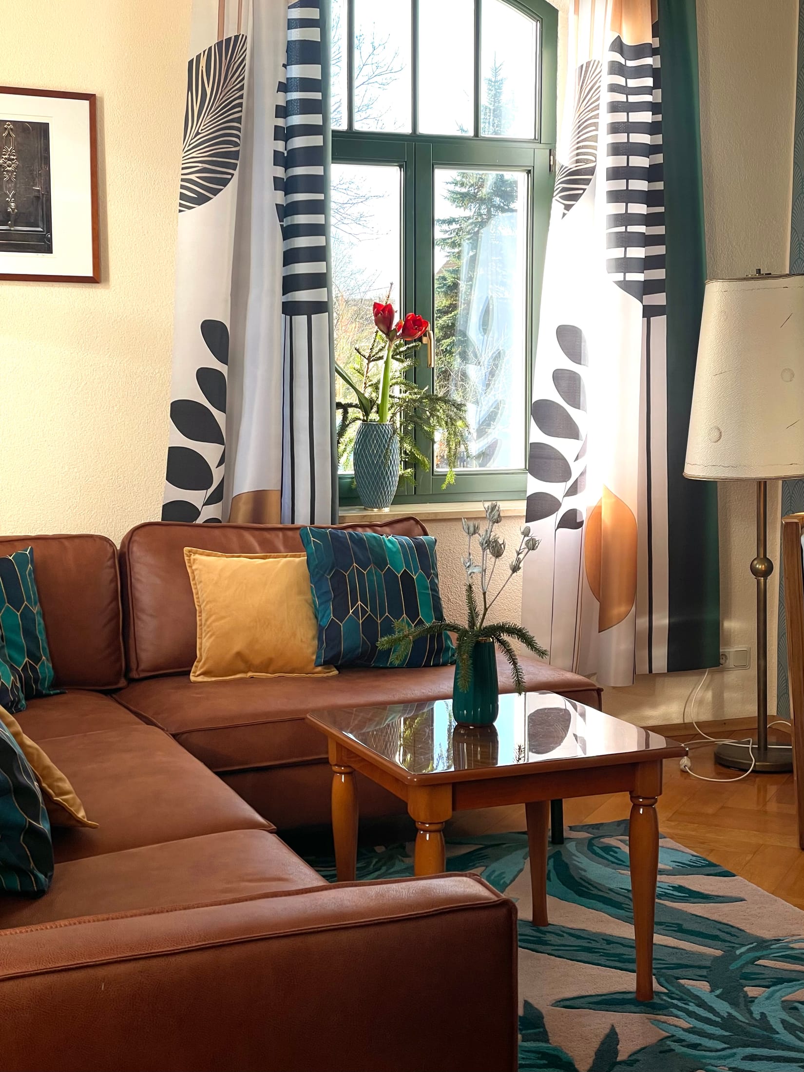 Wohnzimmer „Pure Nature“, Art déco (1920er) – Design-Apartment in der Sternkopf-Engel-Villa (Bild 3 von 4)